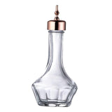 Maxbell Mushroom Glasses Barware 50ml with Dasher Top for Desktop Home Accessories Rose Aureate