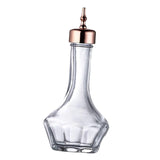 Maxbell Mushroom Glasses Barware 50ml with Dasher Top for Desktop Home Accessories Rose Aureate