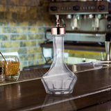 Maxbell Mushroom Glasses Barware 50ml with Dasher Top for Desktop Home Accessories Rose Aureate