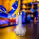 Maxbell Mushroom Glasses Barware 50ml with Dasher Top for Desktop Home Accessories Rose Aureate