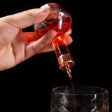 Maxbell Mushroom Glasses Barware 50ml with Dasher Top for Desktop Home Accessories Rose Aureate