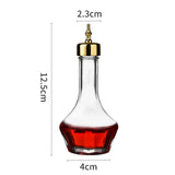 Maxbell Mushroom Glasses Barware 50ml with Dasher Top for Desktop Home Accessories Aureate