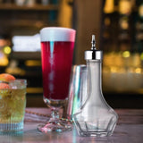 Maxbell Mushroom Glasses Barware 50ml with Dasher Top for Desktop Home Accessories Argent