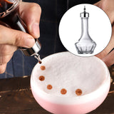 Maxbell Mushroom Glasses Barware 50ml with Dasher Top for Desktop Home Accessories Argent