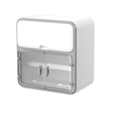 Maxbell Toilet Paper Holder Storage Box Shelf Roll Paper Holder Waterproof Bathroom White