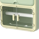 Maxbell Toilet Paper Holder Storage Box Shelf Roll Paper Holder Waterproof Bathroom Green