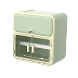 Maxbell Toilet Paper Holder Storage Box Shelf Roll Paper Holder Waterproof Bathroom Green