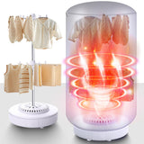 Maxbell Portable Household Dryer 200W mini for Travel Dorm Apartments Yellow