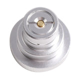 Maxbell CO2 Adapter Cylinder Parts Accessories Durable for Water Machine Home Argent