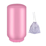 Maxbell Electric Clothes Dryer Clothing Dryers Clothes Drying Rack for Apartments Pink