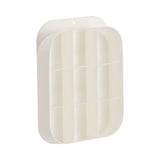 Maxbell Hanging Closet Organizer 9 Cell Portable Dividers for Belts Bra Socks White