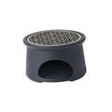Maxbell Teapot Warmer Holder Tealight Holder Ceramic for Hotel Black