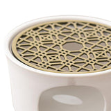 Maxbell Teaware Base Holder Ceramic Decoration for Restaurant Heatproof Dishes