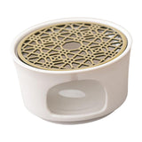 Maxbell Teaware Base Holder Ceramic Decoration for Restaurant Heatproof Dishes