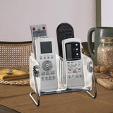 Maxbell Tea Bags Organizer TV Pen Phones Holder Stand Remote Control Storage Box