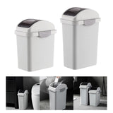 Maxbell Luxury Garbage Container with Shaker Cover Trash Can for Dispose Peel Indoor S