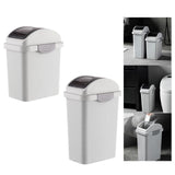 Maxbell Luxury Garbage Container with Shaker Cover Trash Can for Dispose Peel Indoor S