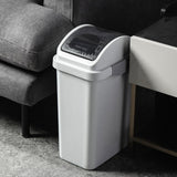 Maxbell Luxury Garbage Container with Shaker Cover Trash Can for Dispose Peel Indoor S