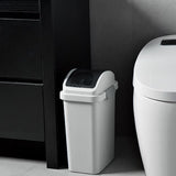 Maxbell Luxury Garbage Container with Shaker Cover Trash Can for Dispose Peel Indoor S