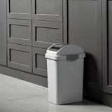 Maxbell Luxury Garbage Container with Shaker Cover Trash Can for Dispose Peel Indoor S