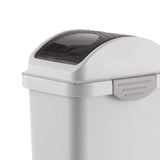 Maxbell Luxury Garbage Container with Shaker Cover Trash Can for Dispose Peel Indoor L