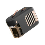Maxbell Electric Heater Table Warmer Desktop Fan Heater Fast Heating for Office Gray