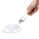 Maxbell Ice Tongs Supplies Reusable Durable Sawtooth Mini for Food Desserts BBQ