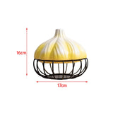 Maxbell Organizer Container Durable Kitchen Supplies for Home Countertop Parties Yellow