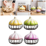 Maxbell Organizer Container Durable Kitchen Supplies for Home Countertop Parties Yellow