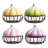 Maxbell Organizer Container Durable Kitchen Supplies for Home Countertop Parties Yellow