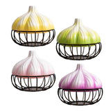 Maxbell Organizer Container Durable Kitchen Supplies for Home Countertop Parties Yellow