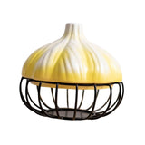 Maxbell Organizer Container Durable Kitchen Supplies for Home Countertop Parties Yellow