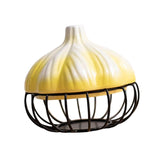 Maxbell Organizer Container Durable Kitchen Supplies for Home Countertop Parties Yellow