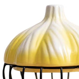 Maxbell Organizer Container Durable Kitchen Supplies for Home Countertop Parties Yellow