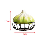 Maxbell Organizer Container Durable Kitchen Supplies for Home Countertop Parties Green