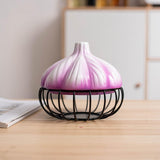 Maxbell Organizer Container Durable Kitchen Supplies for Home Countertop Parties Violet