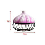 Maxbell Organizer Container Durable Kitchen Supplies for Home Countertop Parties Violet