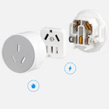 Maxbell 3 Prong to 2 Prong Adapter Charging Power Outlet for Travel
