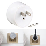 Maxbell 3 Prong to 2 Prong Adapter Charging Power Outlet for Travel