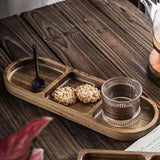 Maxbell Steak Tray Vintage Tableware Serving Dish for Restaurant Hotel Breakfast 3 Grid