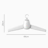 Maxbell Heated Drying Hanger Save Space Traveling Shirts Electric Clothes Dryer Rack
