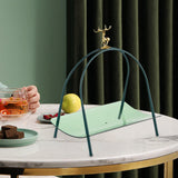 Maxbell Household Dessert Cake Stand Storage Rack for Brithday Wedding Desktop Green