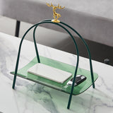 Maxbell Household Dessert Cake Stand Storage Rack for Brithday Wedding Desktop Green