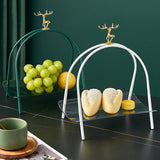 Maxbell Household Dessert Cake Stand Storage Rack for Brithday Wedding Desktop White