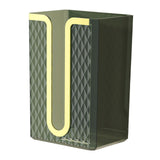 Maxbell Tissue Box Rectangle Decorative Multipurpose for Hotel Dorm Restaurant Green
