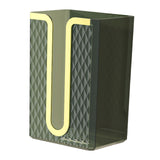Maxbell Tissue Box Rectangle Decorative Multipurpose for Hotel Dorm Restaurant Green