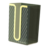 Maxbell Tissue Box Rectangle Decorative Multipurpose for Hotel Dorm Restaurant Green