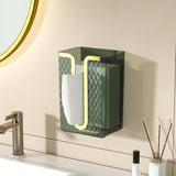 Maxbell Tissue Box Rectangle Decorative Multipurpose for Hotel Dorm Restaurant Green