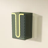 Maxbell Tissue Box Rectangle Decorative Multipurpose for Hotel Dorm Restaurant Green