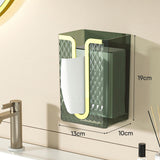 Maxbell Tissue Box Rectangle Decorative Multipurpose for Hotel Dorm Restaurant Green